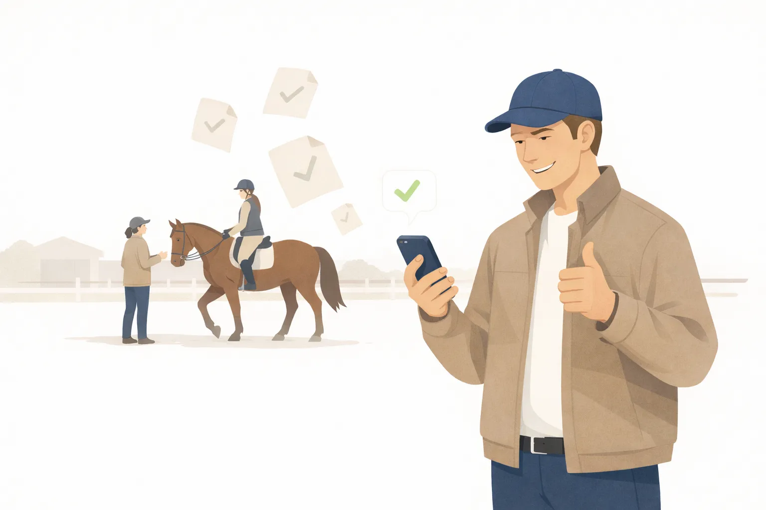 Service provider solution illustration Service provider solution illustration